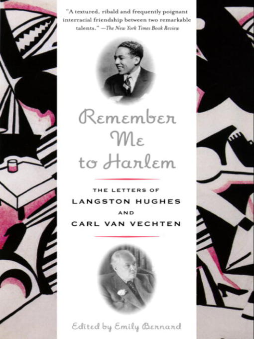 Cover of Remember Me to Harlem